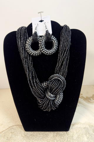Ebony + Ice Knot Set