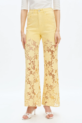 Soft Drama Lace Jean (2 Color Options)