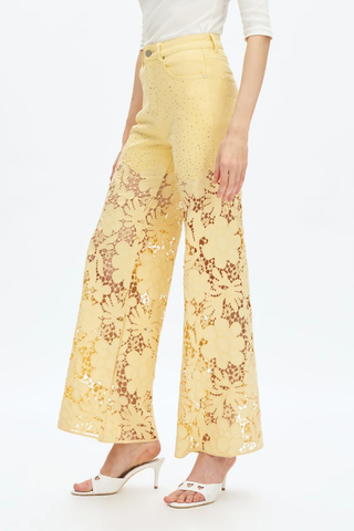 Soft Drama Lace Jean (2 Color Options)