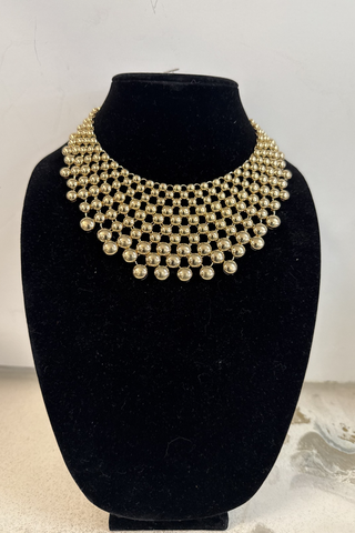 Golden Netting Collar ✨