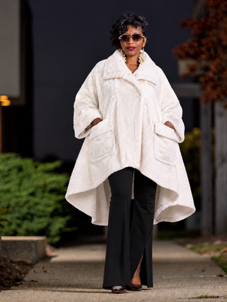 Drape Expectations Coat