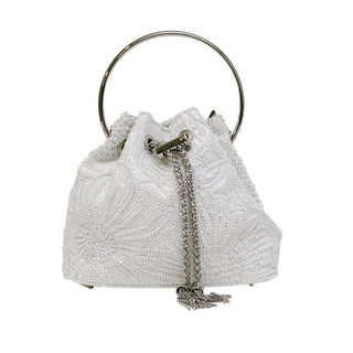 Beaded Bloom Bucket Bag ✨