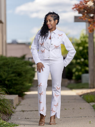 Butterfly Kiss Denim Set
