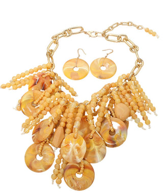 Honey Glow Statement Necklace 🍯✨