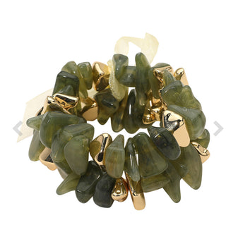 Verdant Glow Bracelet Set