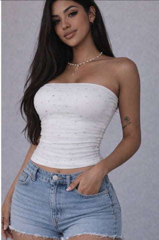 💎 Crystal Kiss Tube Top