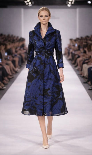 Samuel Dong Bloom Double Collar Dress (Multiple Prints)