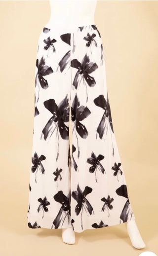 Samuel Dong's Printed Palazzo Pant (14 Color Options)