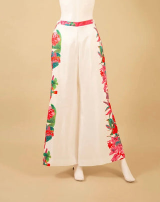 Samuel Dong's Printed Palazzo Pant (14 Color Options)