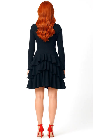 Ruffle Me Pretty Bandage Dress 🖤✨