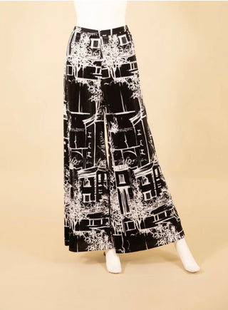Samuel Dong's Printed Palazzo Pant (14 Color Options)