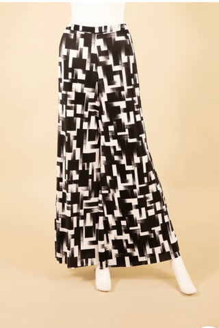 Samuel Dong's Printed Palazzo Pant (14 Color Options)