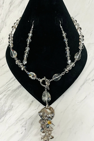 Silver Rain Luxe Necklace