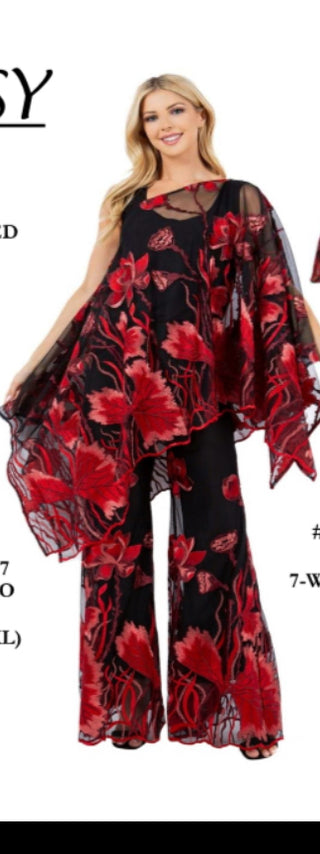 Black Petal Symphony Couture Set