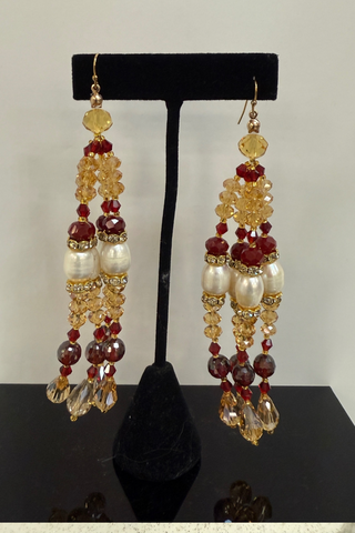 Drip Pearl Chandeliers ✨(Multiple Colors)