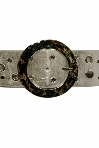 Stone Orbit Studded Stretch Belt