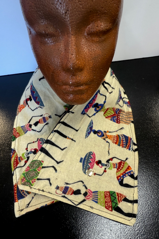 Double Take Leather Neck Cuff