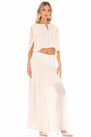 Ivory Drift Skirt Set 🤍✨