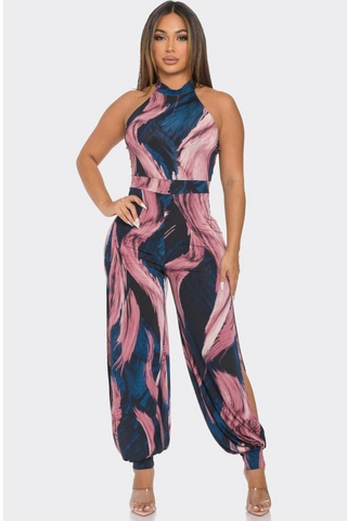 Ink & Rose Halter Jumpsuit
