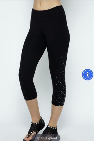 Glimmer & Go Capri Legging