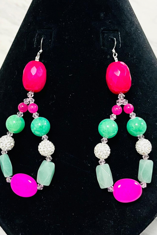 💖 Flamingo Breeze Earrings 💖✨