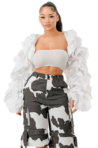 🤍 Runway Whimsical Bolero