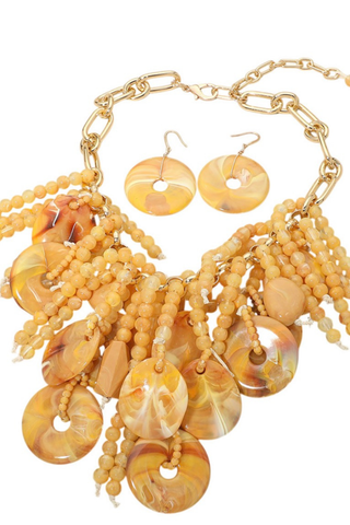 Honey Glow Statement Necklace 🍯✨