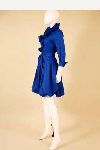 Samuel Dong's Double Collar Bubble Dress