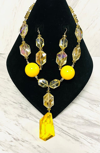 Lemon Luxe Crystal Set 🍋