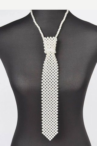 ✨ Boss Lady Pearl Tie