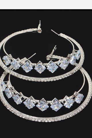 ✨ Princess Spark Hoop Earrings