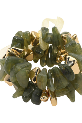 Verdant Glow Bracelet Set
