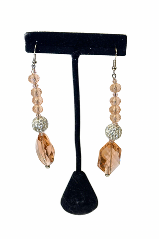 Crystal Prism Drip Earrings