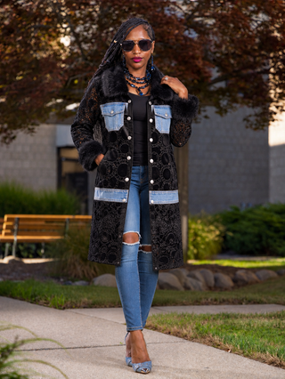 Denim in Disguise Coat 🖤👖