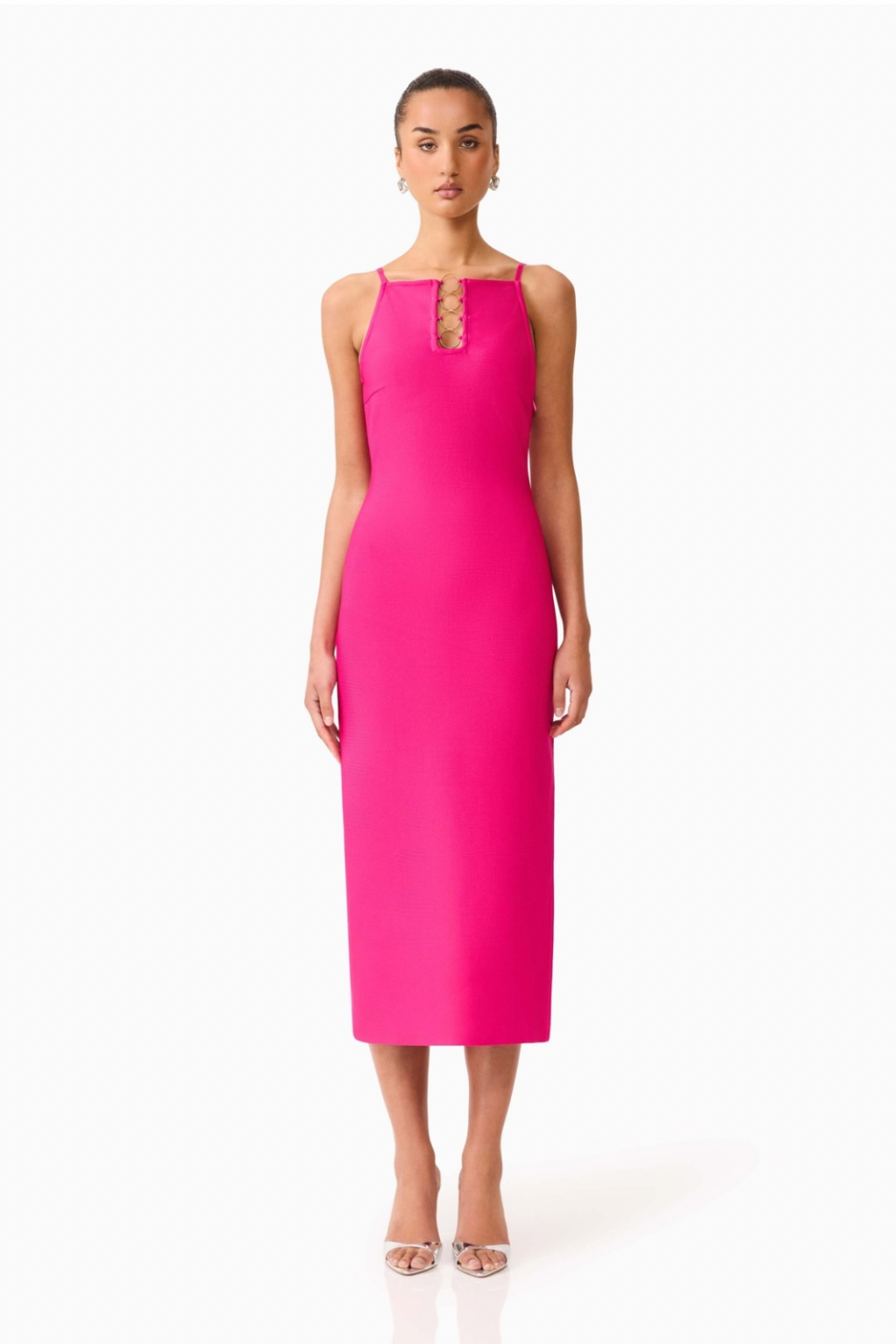 Raspberry Heat Bodycon Dress Raspberry / XL