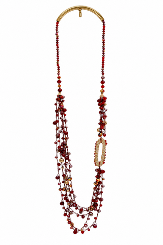 Beaded Confetti Necklace ✨