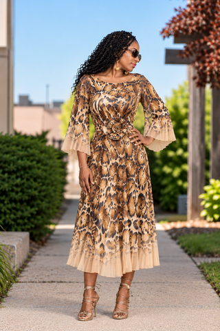 Animal Attraction Dress 🤎🐆