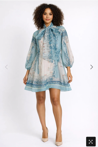 Aqua Air Bow Dress