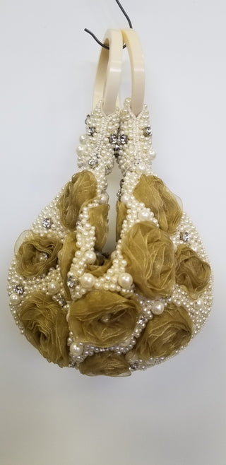 Pearl Couture Wristlet