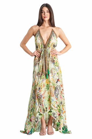 Garden Escape Halter Maxi 🌿