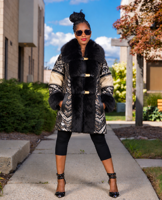 Lavishly Adorned Coat