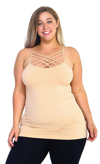 Criss Cross Crush Cami (Multi Color Options)