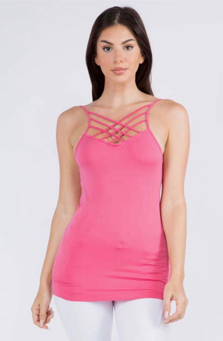 Criss Cross Crush Cami (Multi Color Options)