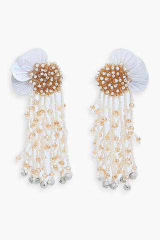 Pearl Tide Cascade Earrings ✨🐚