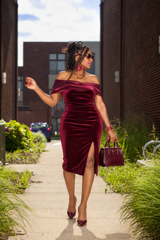 Wrapped in Romance Dress