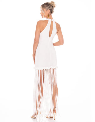 Fringe Benefits Maxi 🤍✨