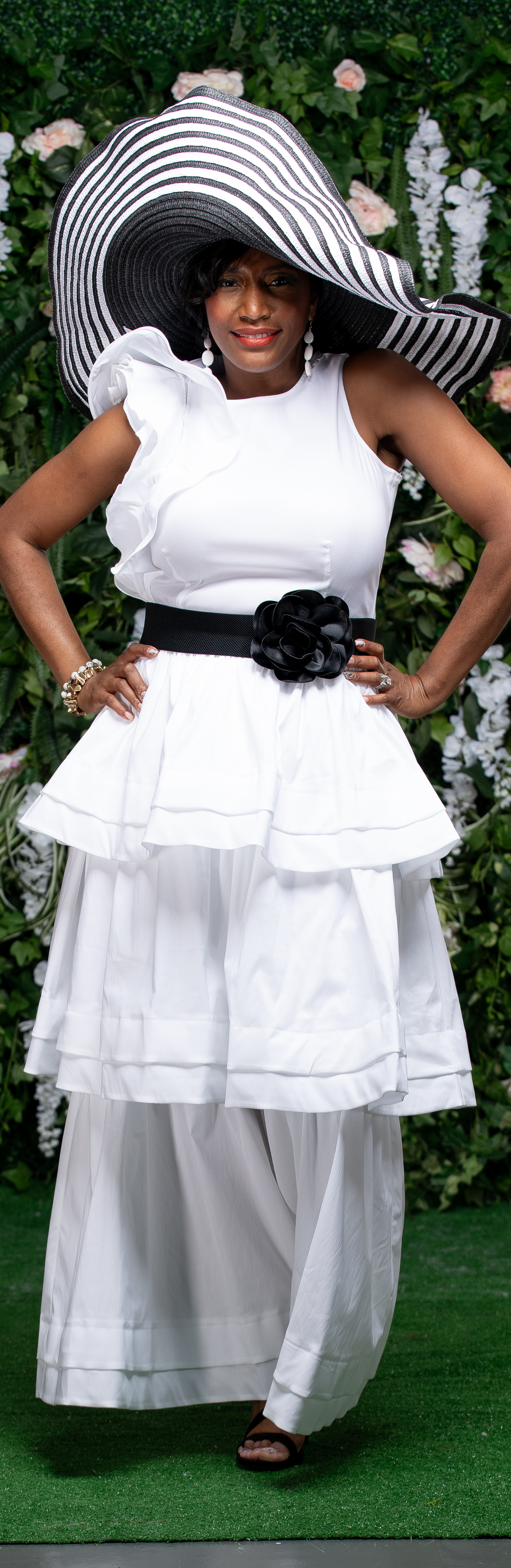 Samuel Dong's One Side Ruffle Top