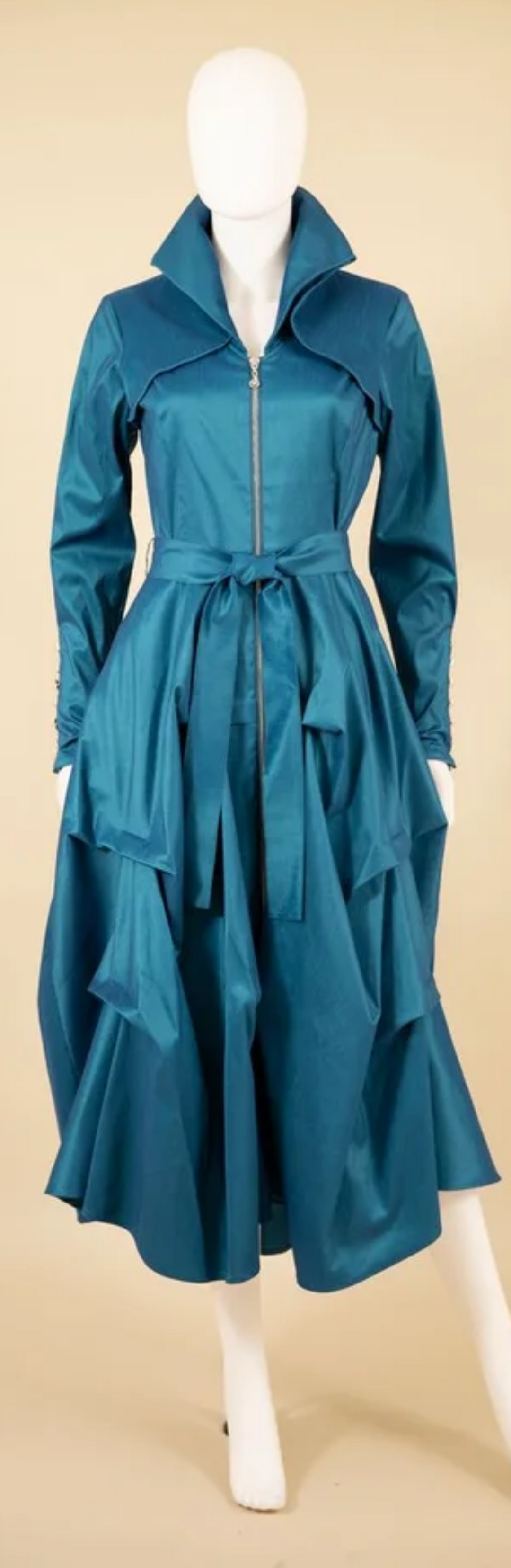Samuel Dong's Bustle Coat Dress (9 Colors)