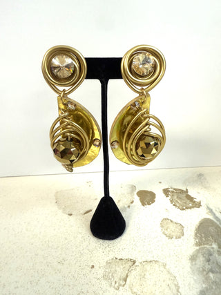 Golden Nova Couture Clips