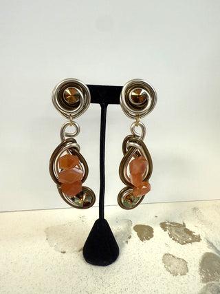 Golden Flame Couture Clips